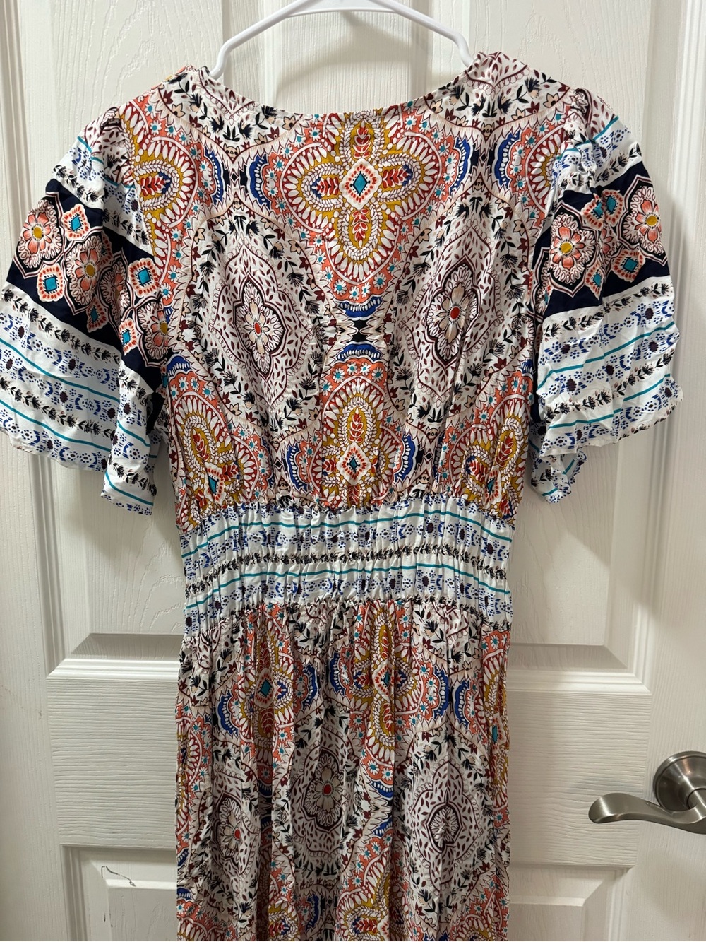Luukse women's dress Allover Print Ruffle
(Small) Multicolor - Picture 8 of 9